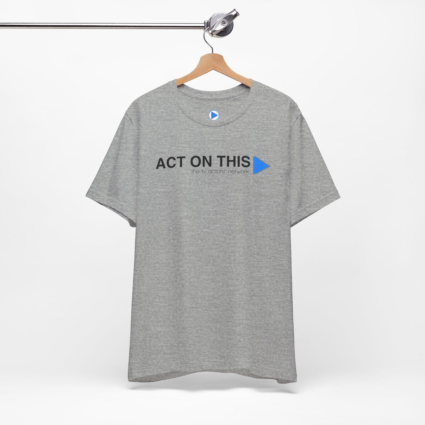 1st Edition 'Bye For Now' Unisex Tee (Athletic Heather)